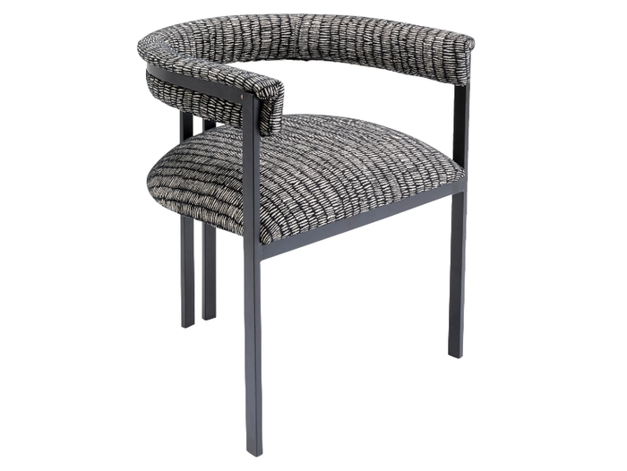 PARIS - Polyester and stainless steel chair _ KARE Design